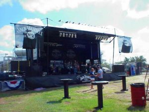 Jack Daniels Stage Setup